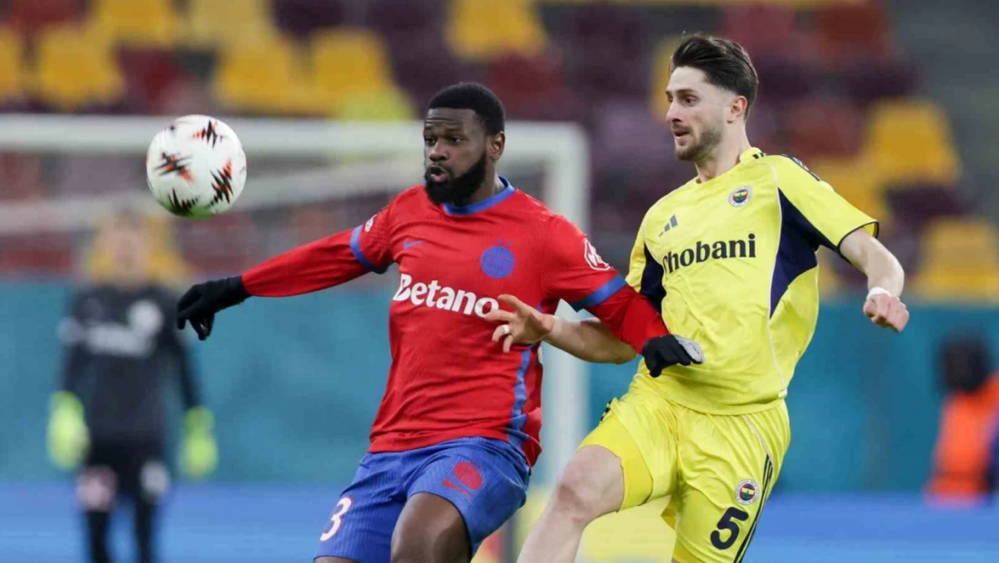 UEFA Avrupa Ligi: FCSB: 1 - Fenerbahçe: 1