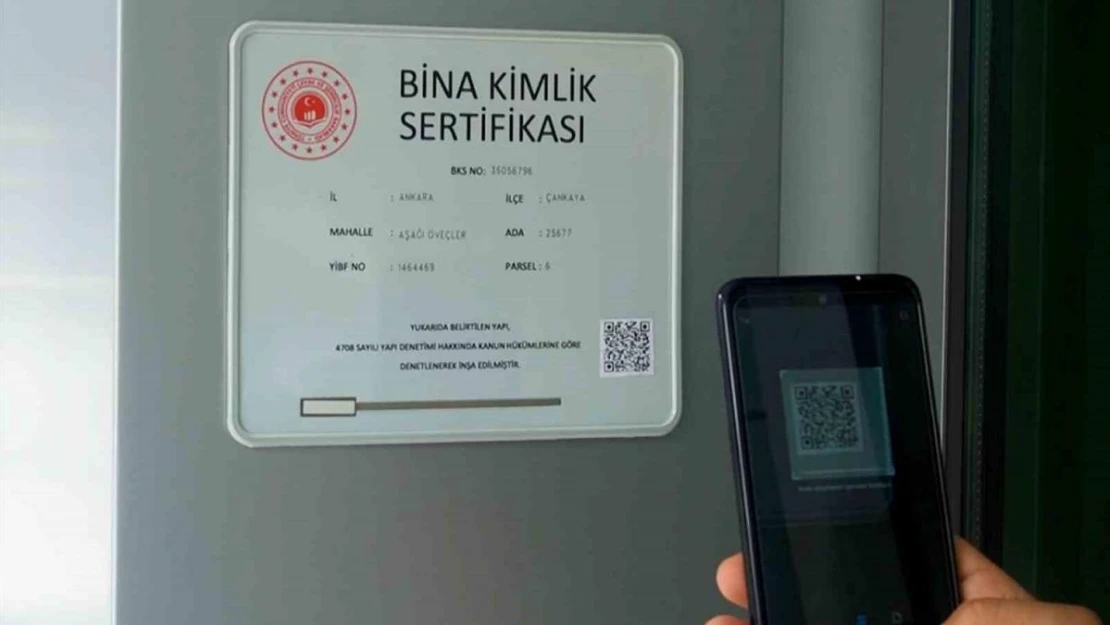 'Bina Kimlik Sistemi' hayata geçirildi