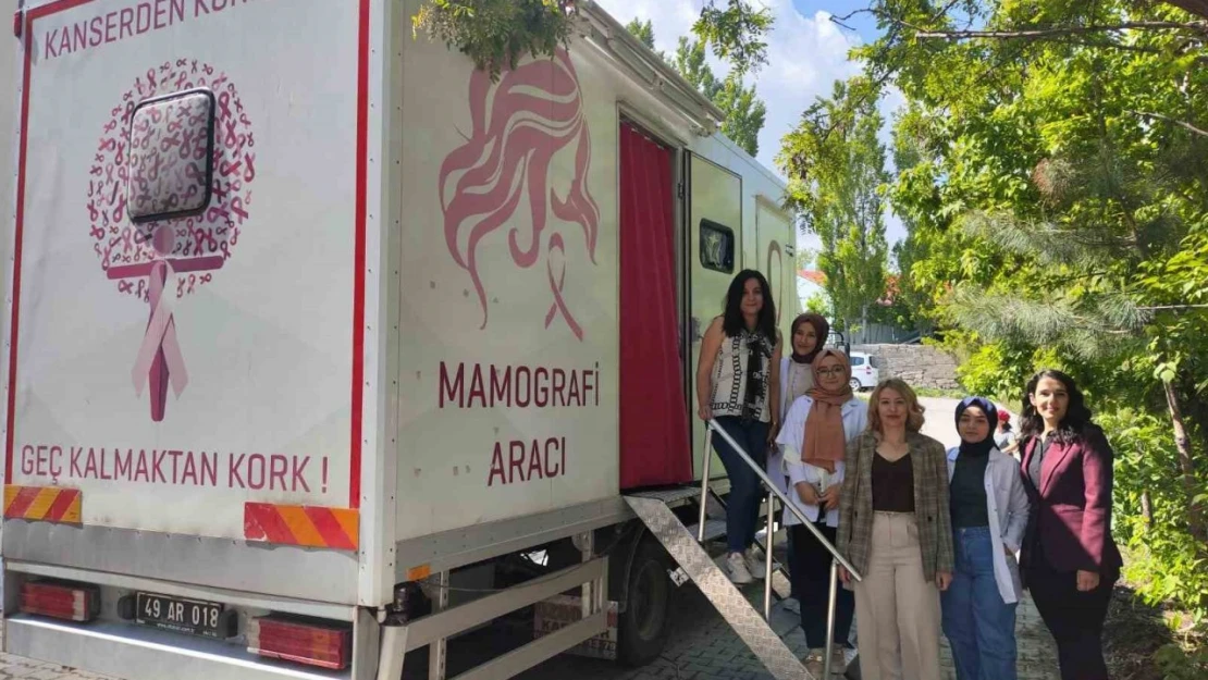 'Mobil Mamografi Aracı' Bulanık'ta