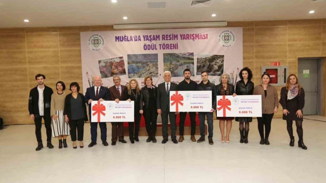 'Muğla'da Yaşam' resim yarışması ödülleri verildi