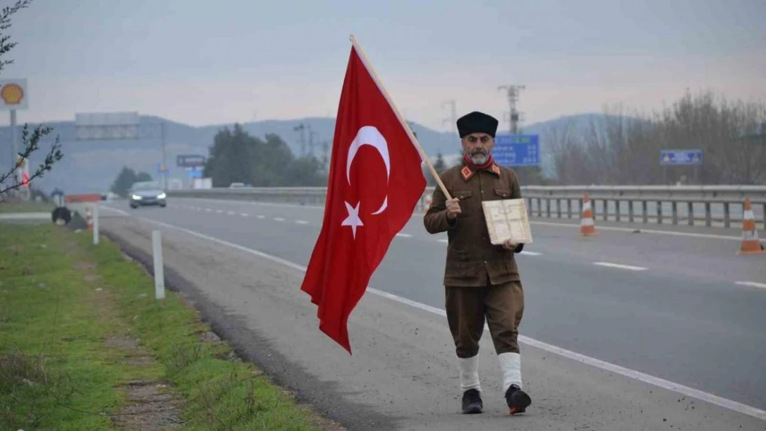 'Torundan Dedeye Vefa Yürüyüşü' Keşan'a ulaştı