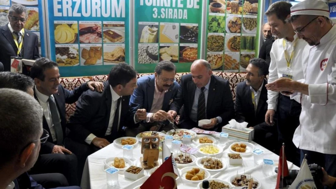 12.Yörex 2023 Antalya Fuarına Erzurum Ticaret Borsası damgası