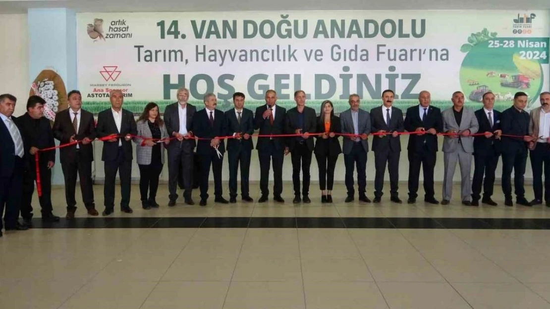 14. Van Doğu Anadolu Tarım Hayvancılık ve Gıda Fuarı kapılarını açtı