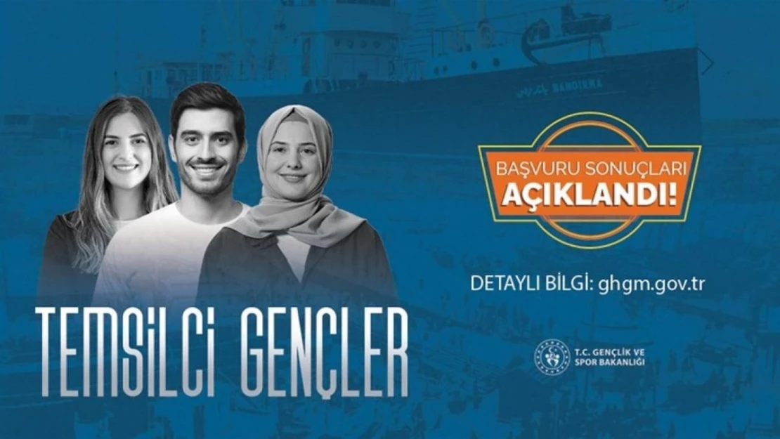 19 Mayıs için 'Temsilci Genç' başvuru sonuçları açıklandı