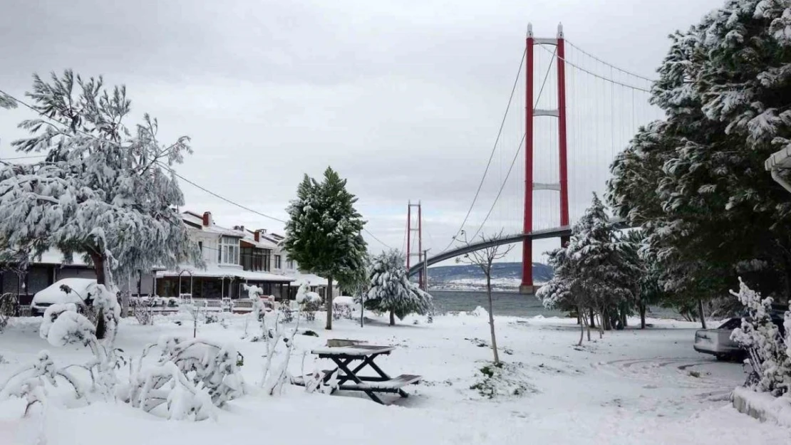 1915 Çanakkale Köprüsü'nde kartpostallık görüntüler