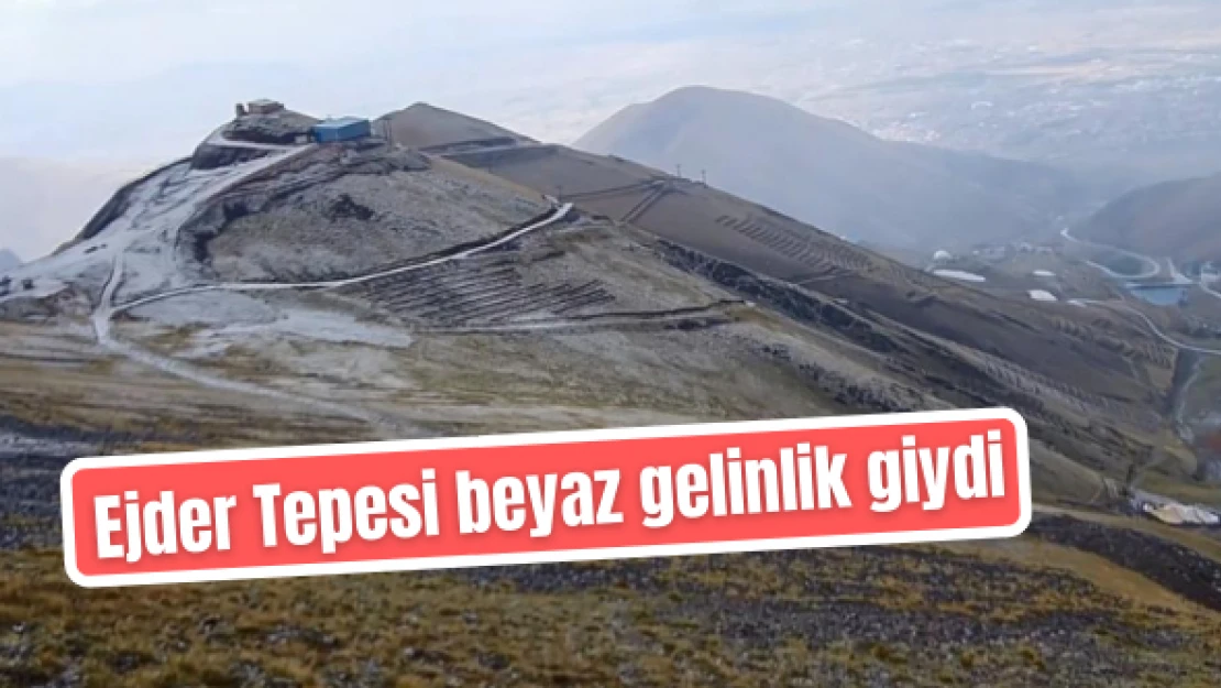 Ejder Tepesi beyaza büründü