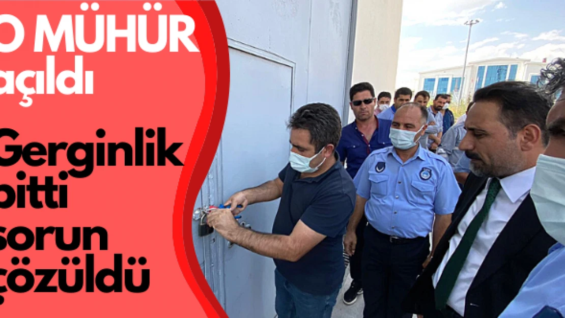 Tartışmalı mühür açıldı