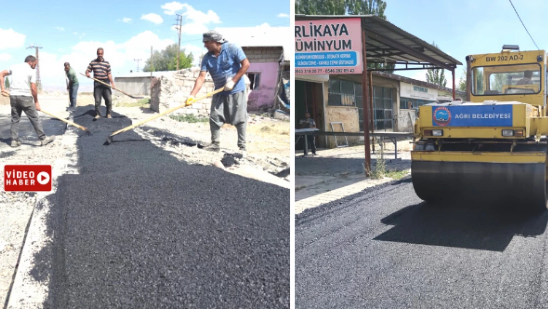 Ağrı'da asfaltsız yol kalmayacak