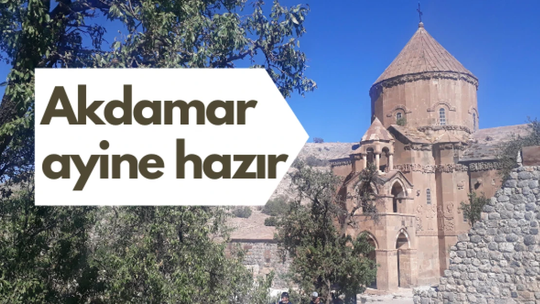 Akdamar Adası ayine hazır