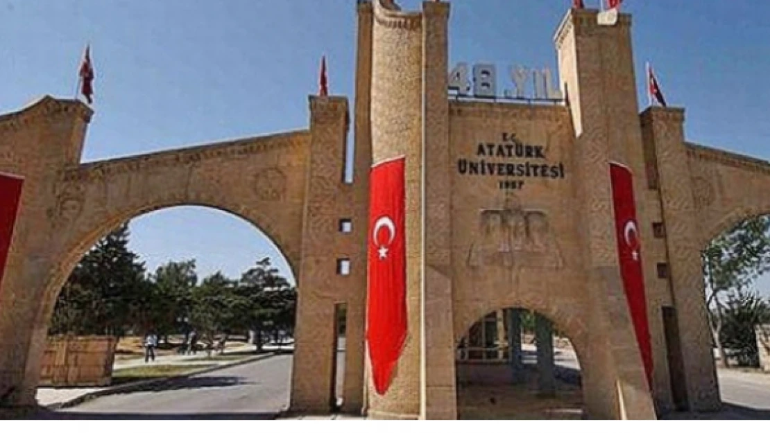 Atatürk Üniversitesinden bilimsel alanda bir ilk