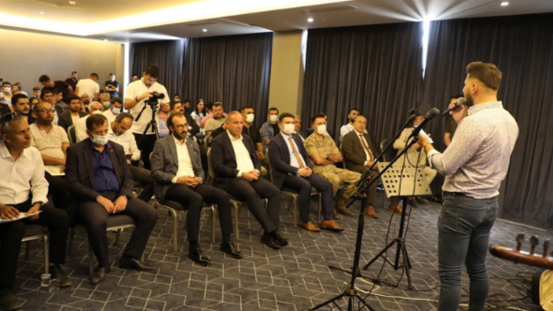 Cizre'de 'Kültür Şöleni Ses Yarışması Programı' düzenlendi