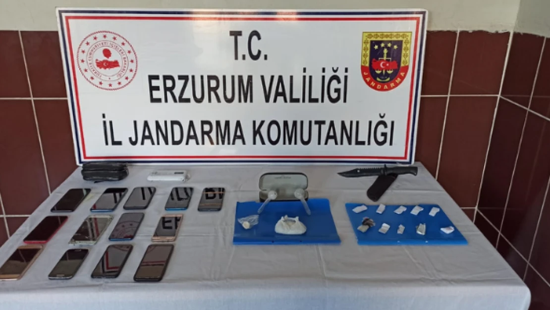 Erzurum'da uyuşturucu operasyonu