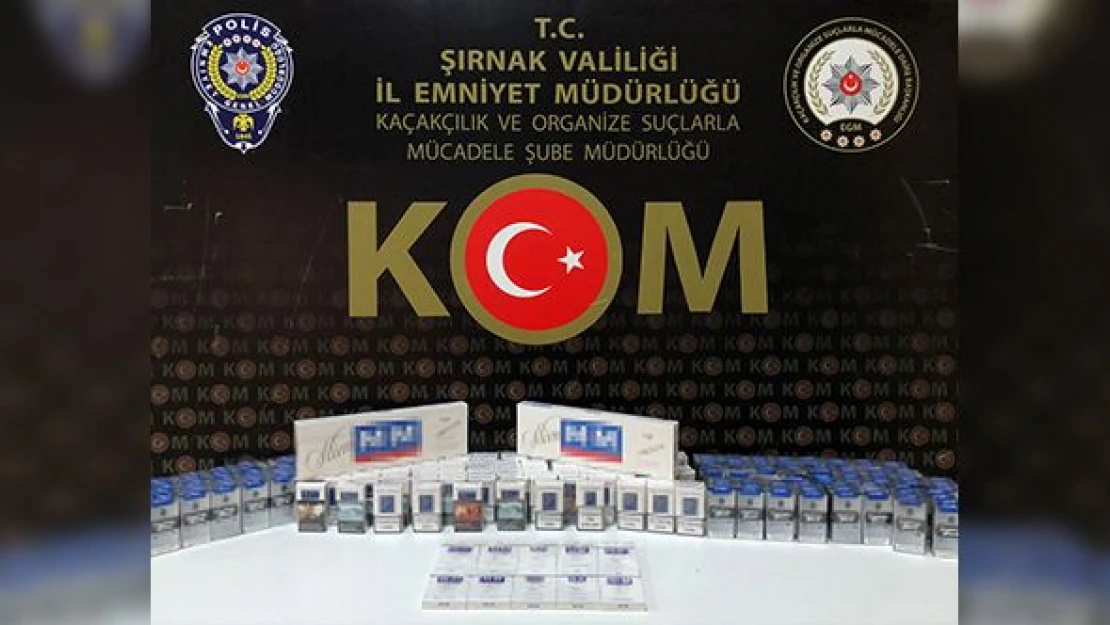 Şırnak'ta terörün finans kaynağına büyük darbe