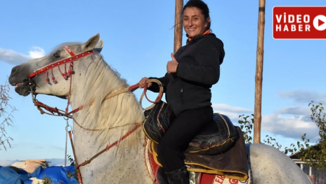 İşte geleneksel Türk sporlarını yaşatan Ayşe Öğretmen