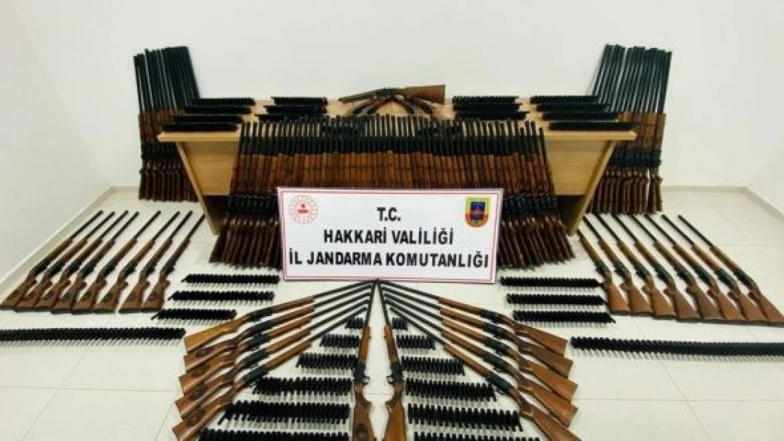 Jandarmadan silah kaçakçılarına operasyon