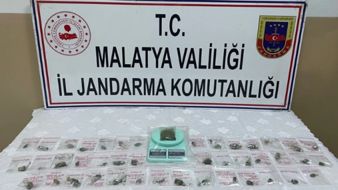 Malatya'da uyuşturucu operasyonu