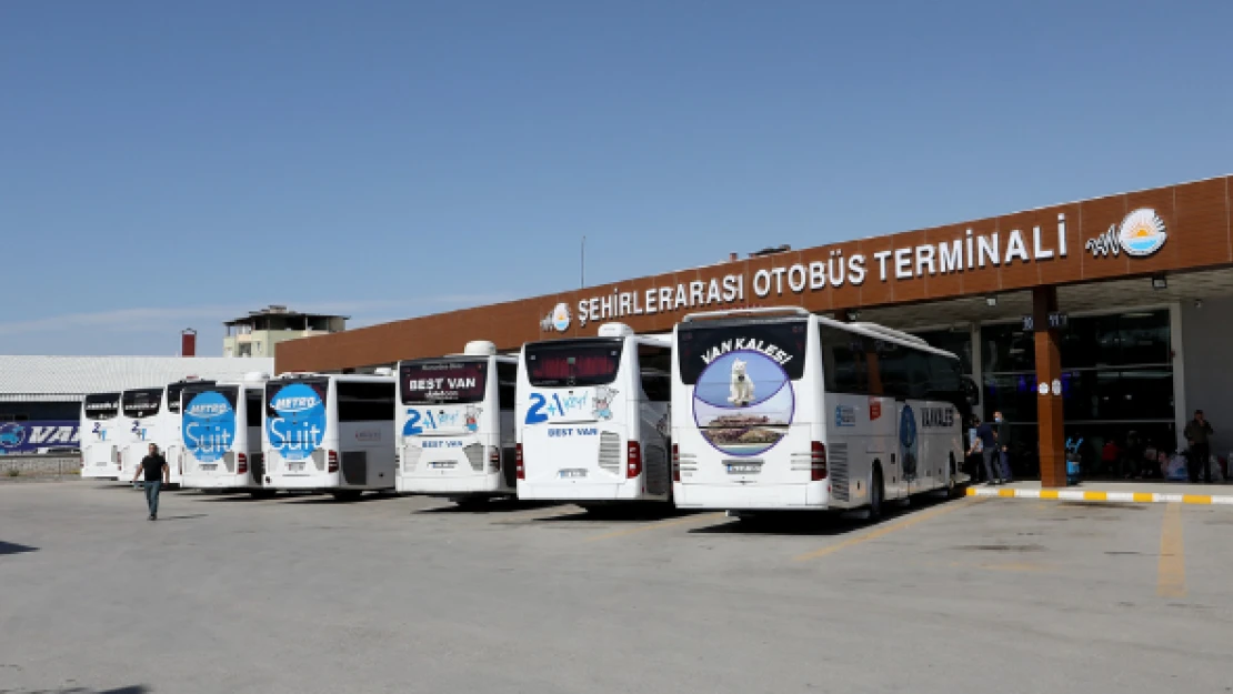 Van otobüs terminali yenilendi