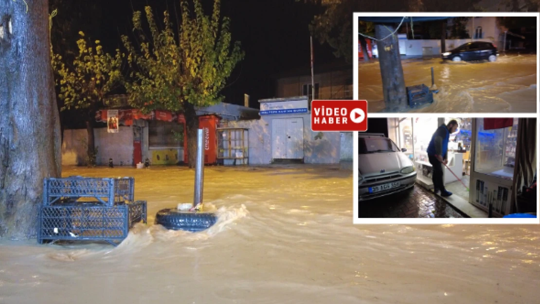 Bu görüntüler tarihin başkentine yakışmadı! Bergama sele teslim...