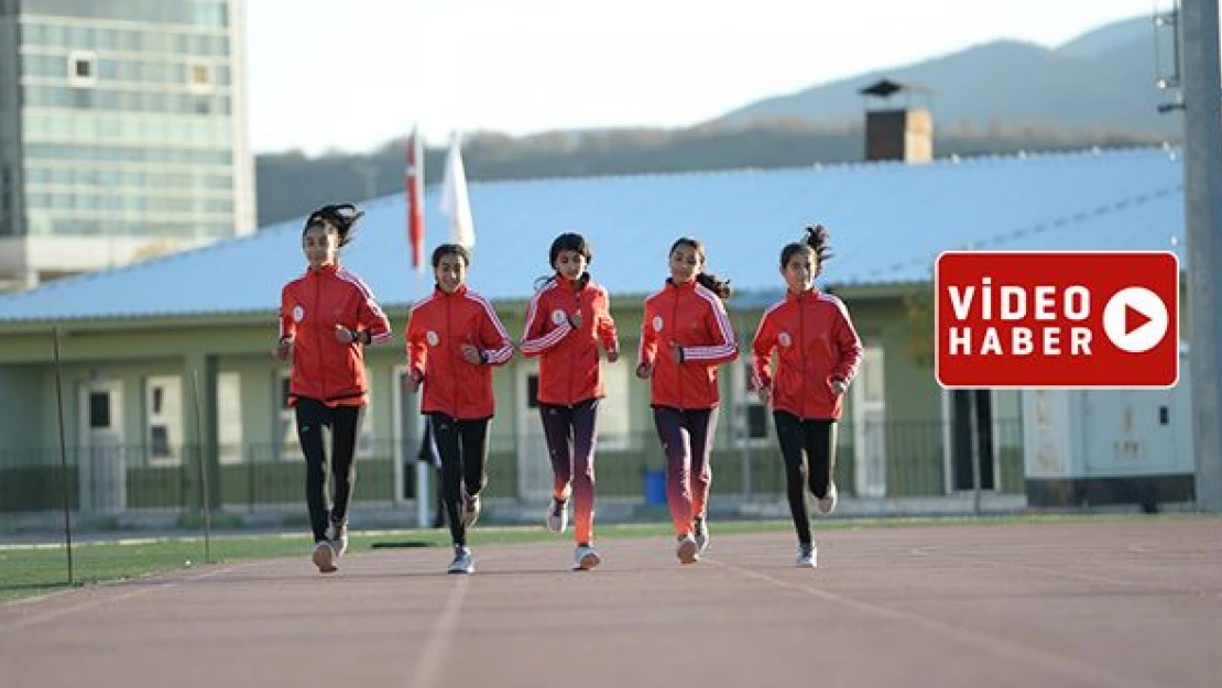 Bingöllü kızların atletizm yeteneği onları okula kazandırdı