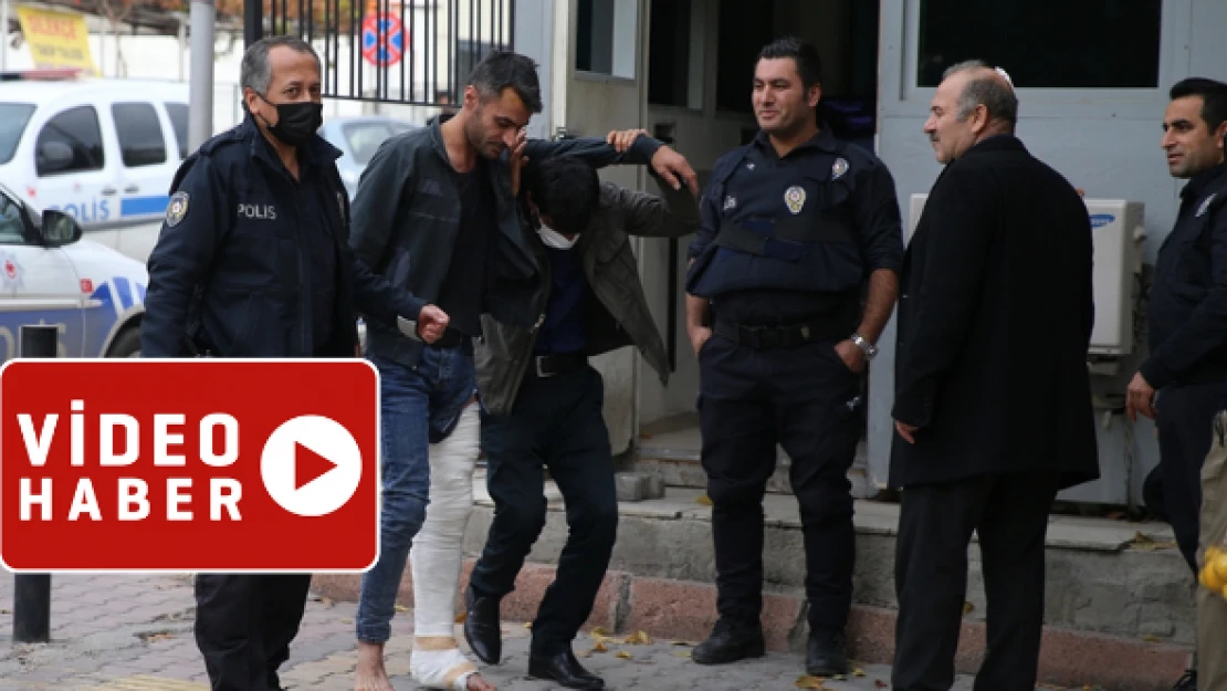 Malatya'da çöken binayla ilgili gözaltına alınanlar adliyede