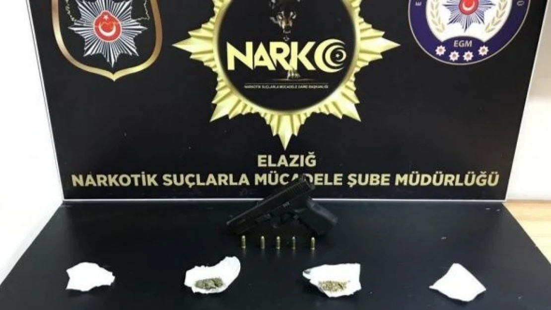 Elazığ'da uyuşturucu ile mücadele devam ediyor