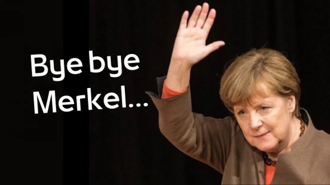 Merkel gitti...