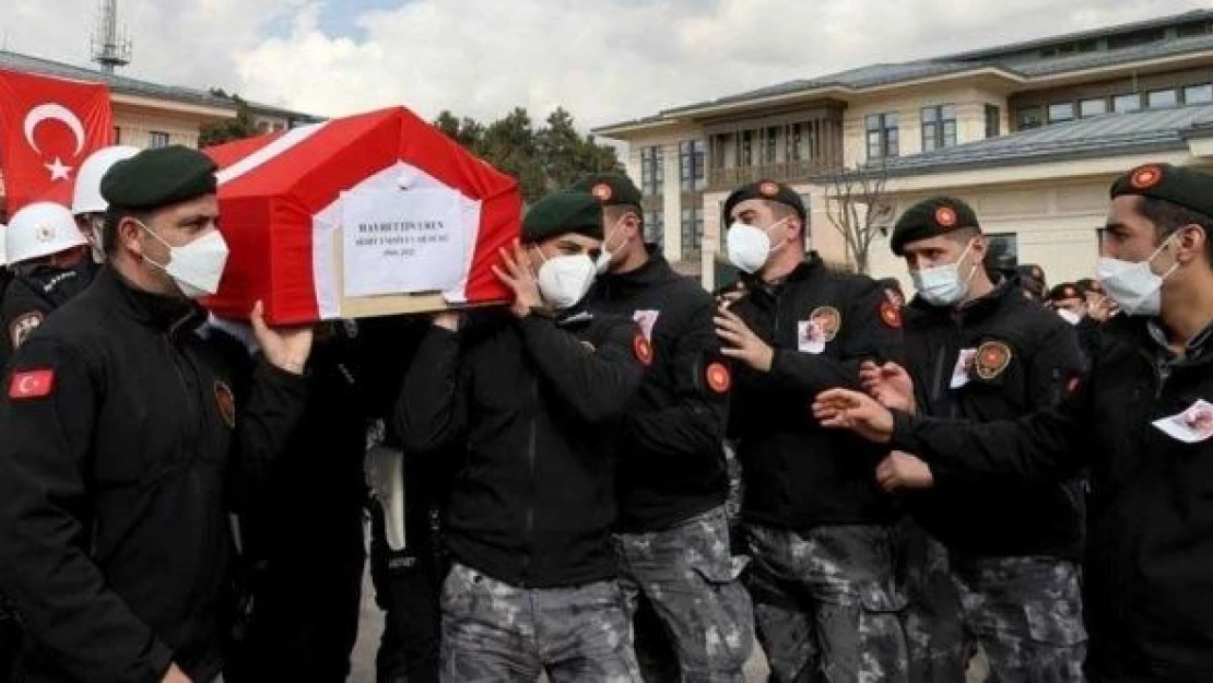 Cumhurbaşkanı Erdoğan, Şehit Hayrettin Eren'in cenazesine katıldı