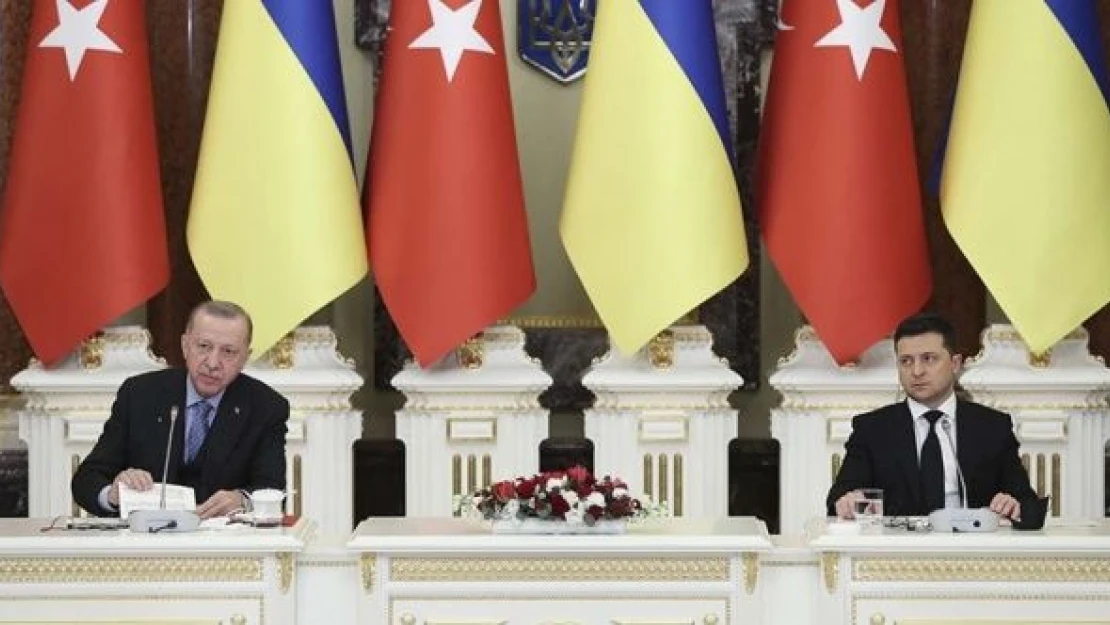 Cumhurbaşkanı Erdoğan  Zelenskiy ile görüştü