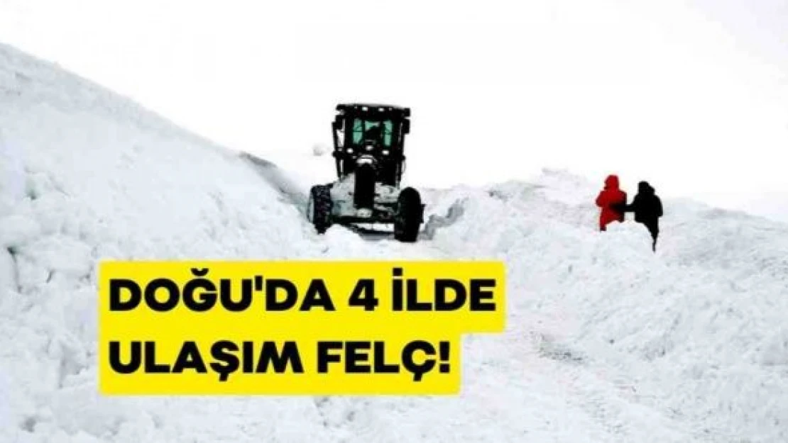 871 yerleşim birimine ulaşılamıyor