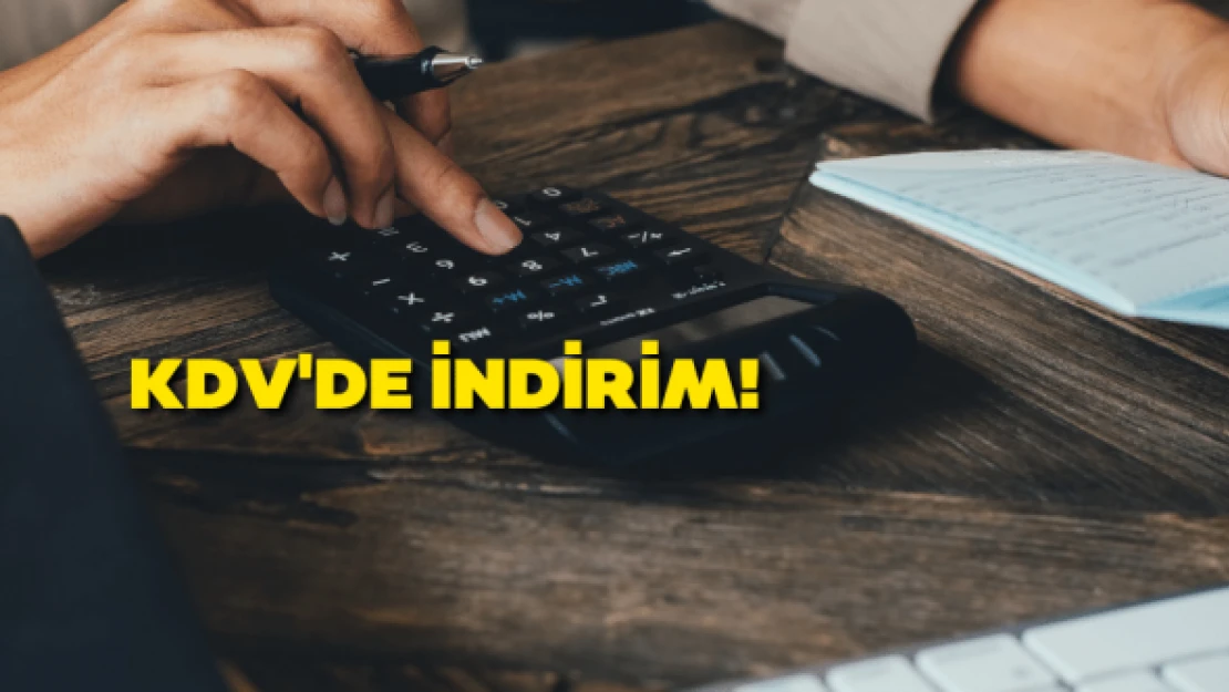 Gıdada KDV düşürüldü!