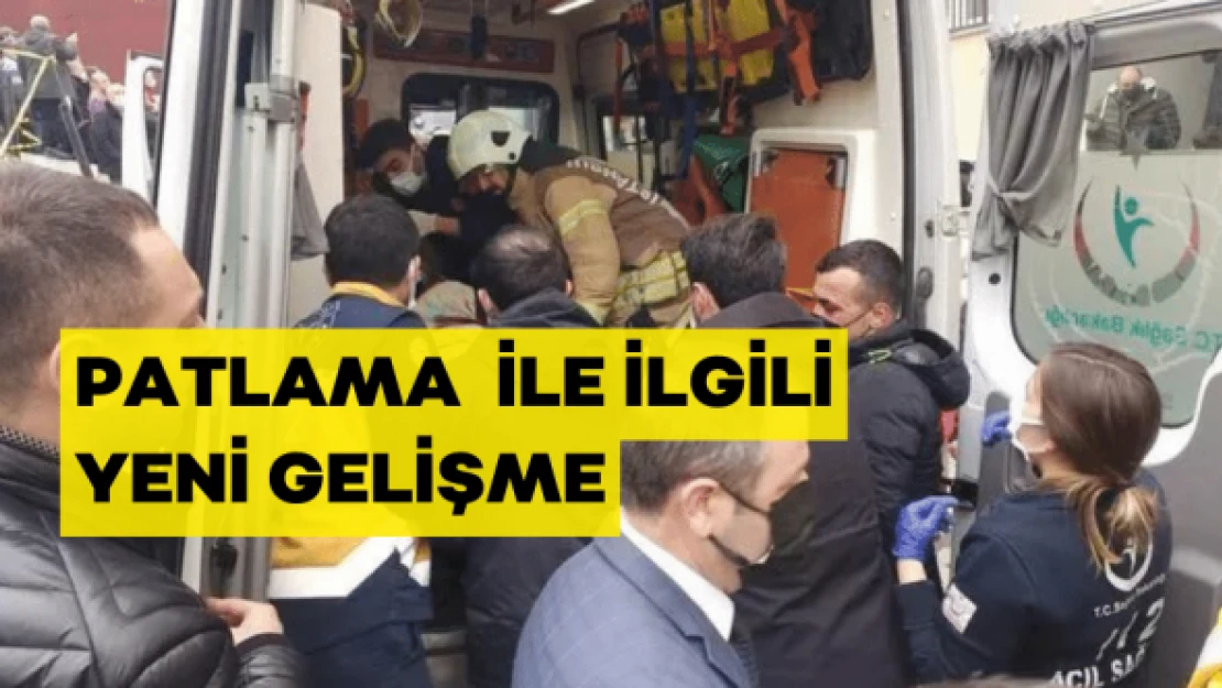 Üsküdar'daki patlama ile ilgili yeni gelişme