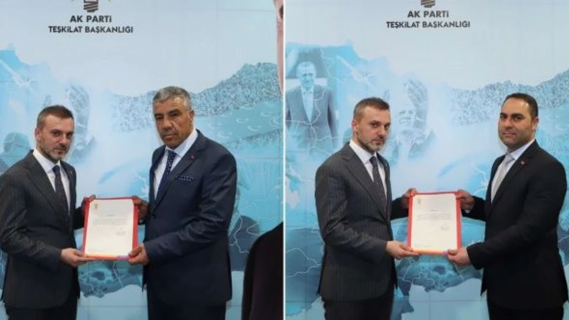 Ağrı ilçe başkanlıklarında yenilik!