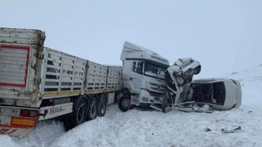 Erzurum'da feci kaza!