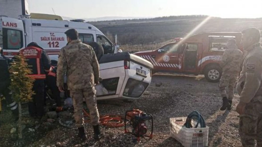 Malatya'da talihsiz kaza!