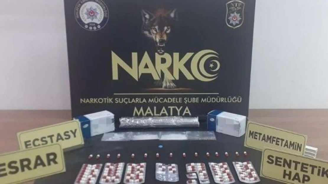 Malatya'da uyuşturucu operasyonu!