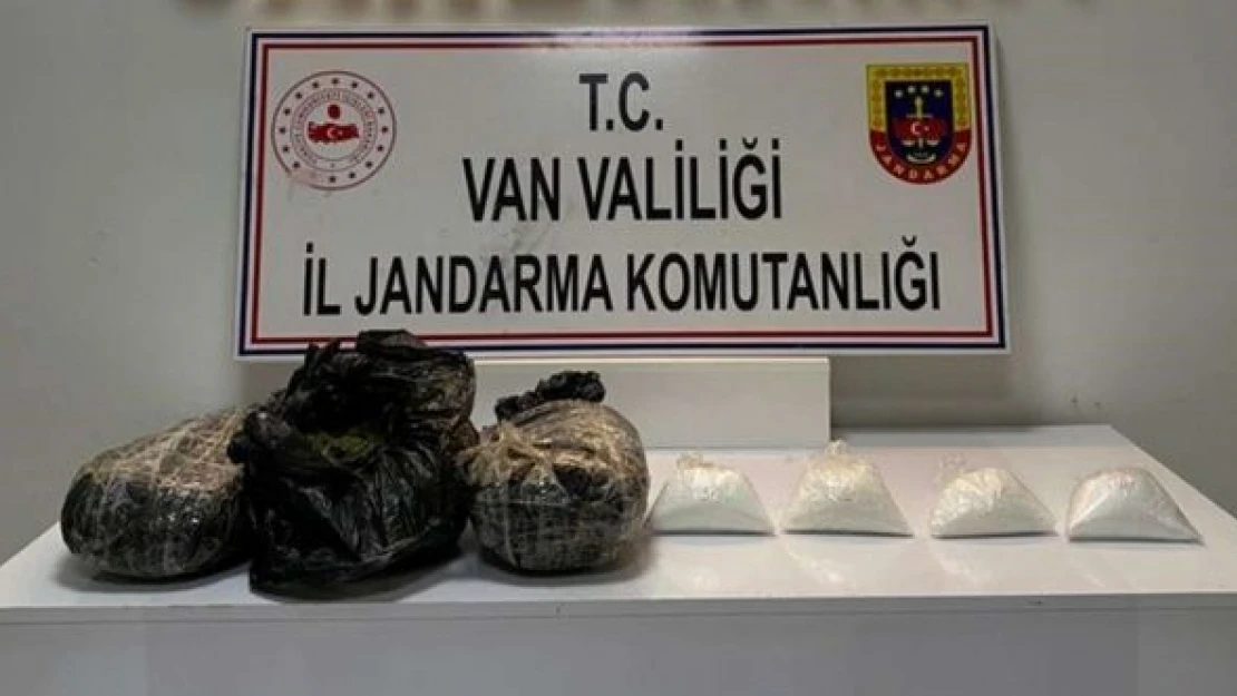 Van'da uyuşturucu operasyonu