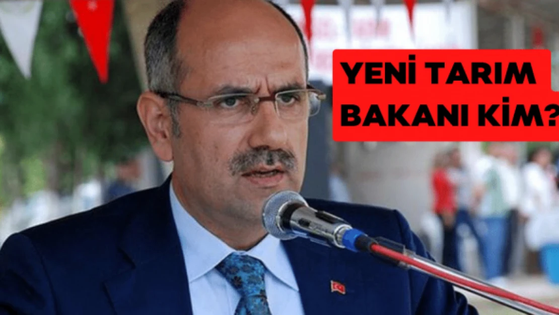 Tarım ve Orman Bakanlığı'na Vahit Kirişci atandı