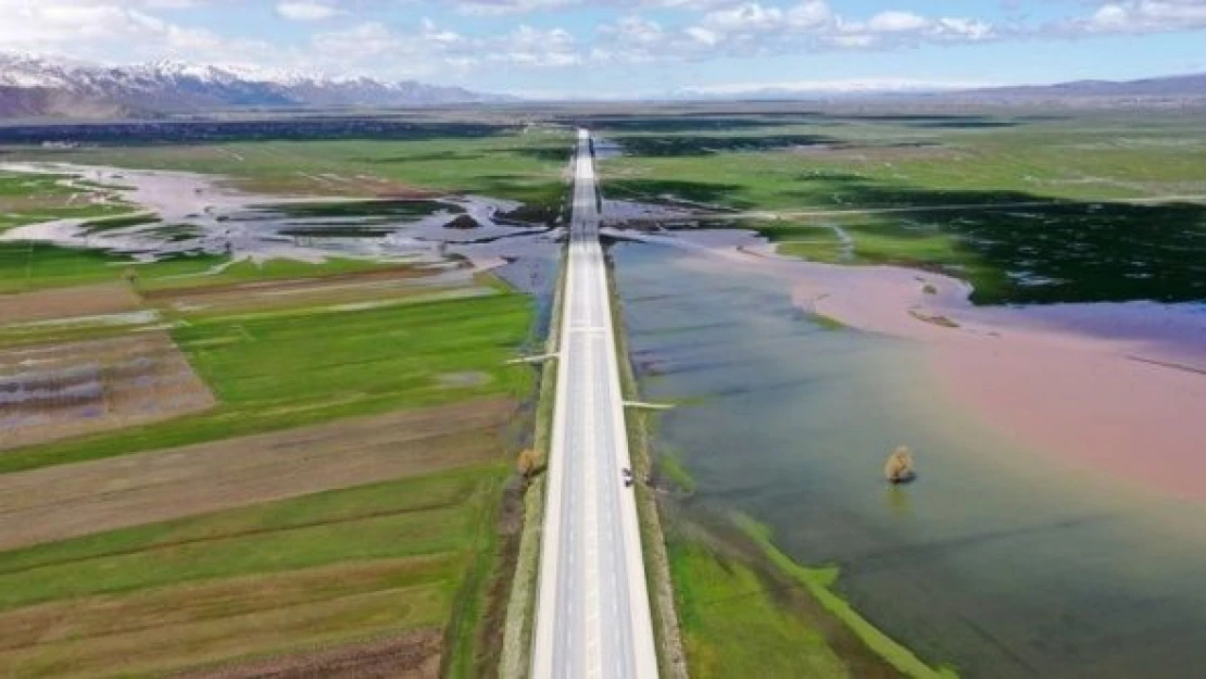 Muş Ovası  suyla kaplandı