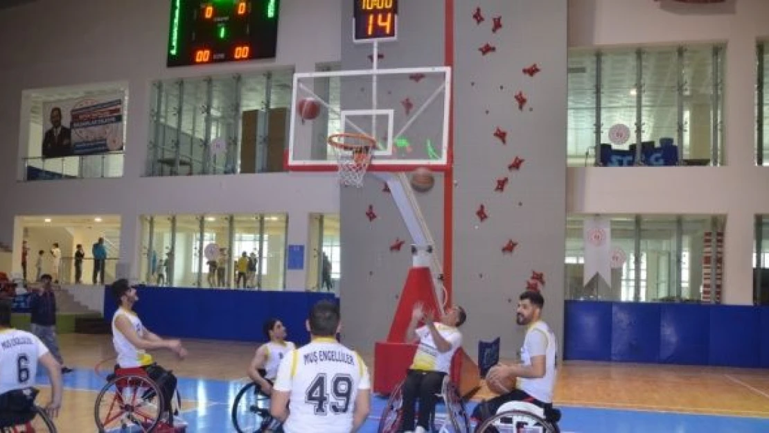 Muş Tekerlekli Sandalye Basketbol Takımı 79-70 Bornova Barışgücü