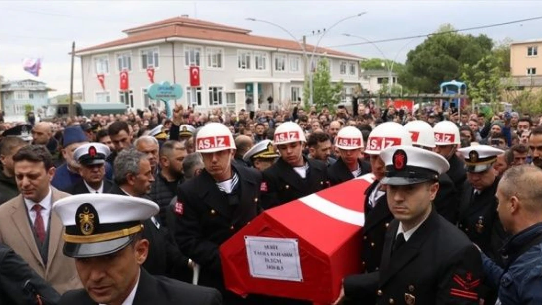 Şehit Teğmen Bahadır, Yalova'da toprağa verildi