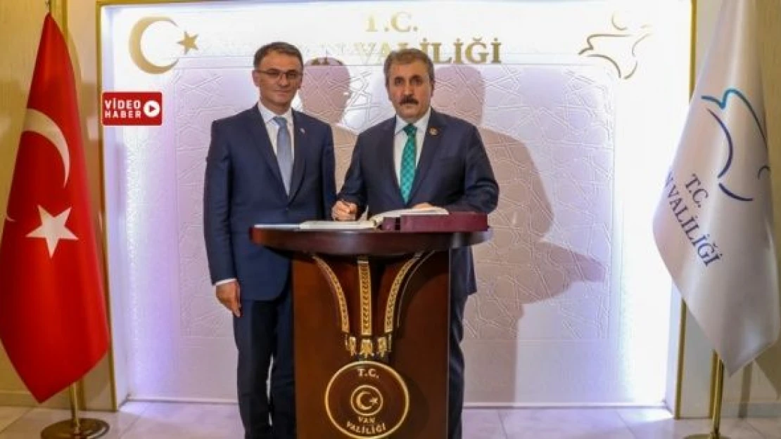 BBP Genel Başkanı Destici Van'da