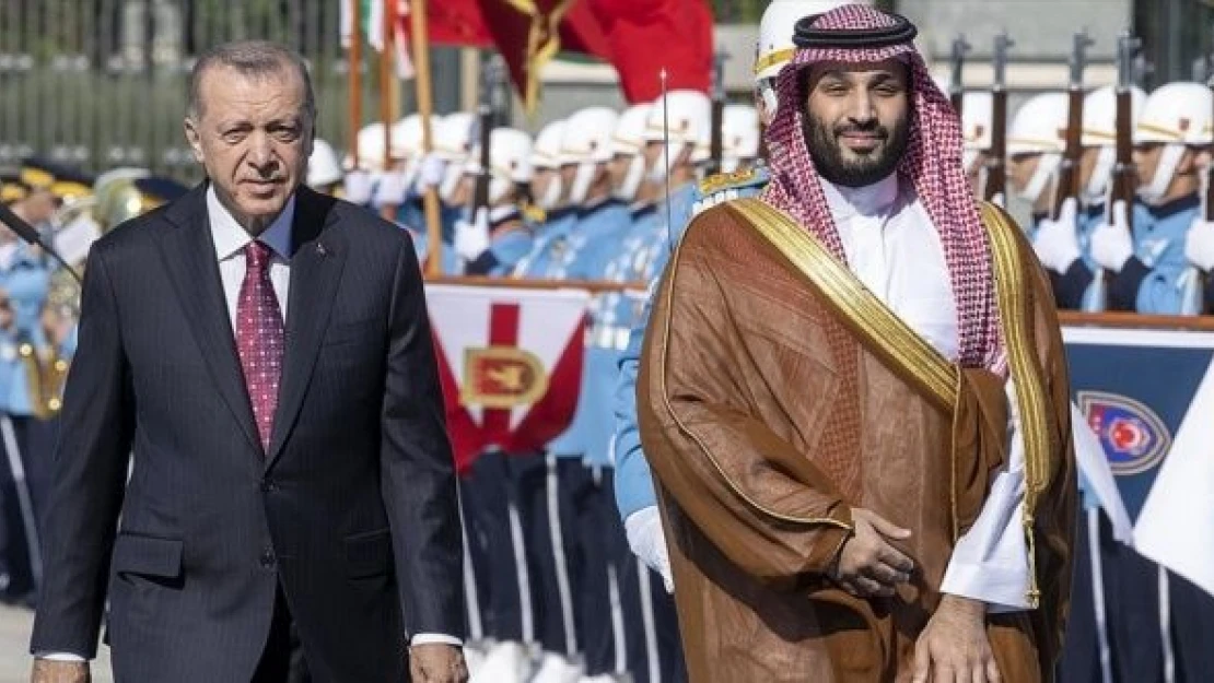 Cumhurbaşkanı Erdoğan, Suudi Arabistan Veliaht Prensi Selman'ı resmi törenle karşıladı
