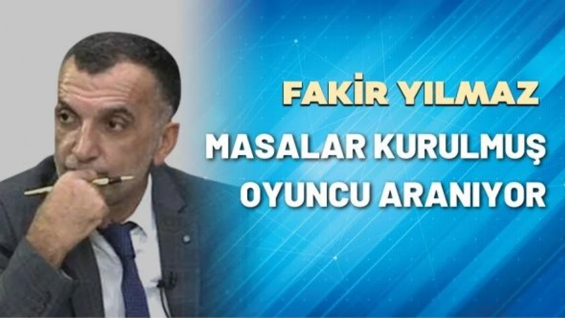 Gazeteci Fakir Yılmaz yazdı