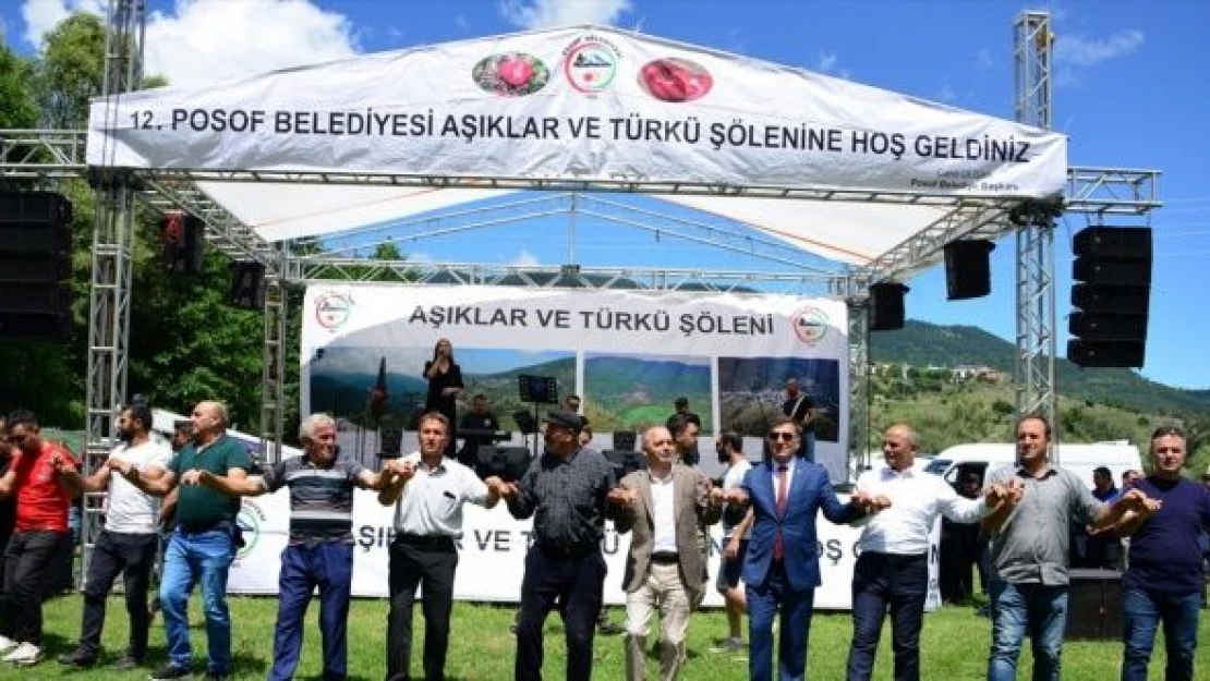 Ardahan şölende aşıkları ağırladı