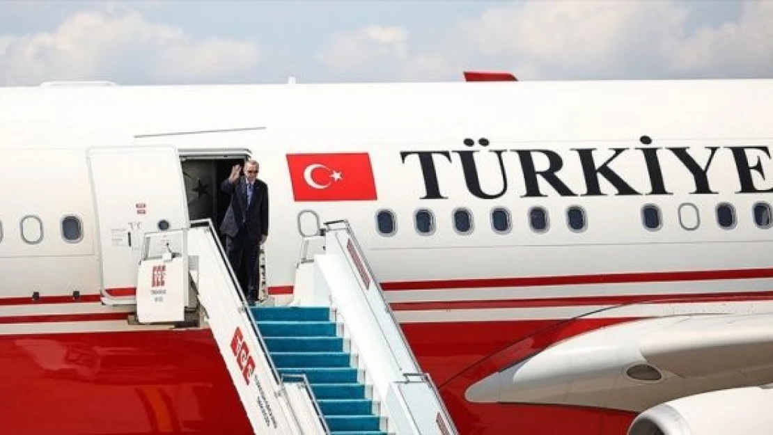 Cumhurbaşkanı Erdoğan, Ukrayna'ya gitti