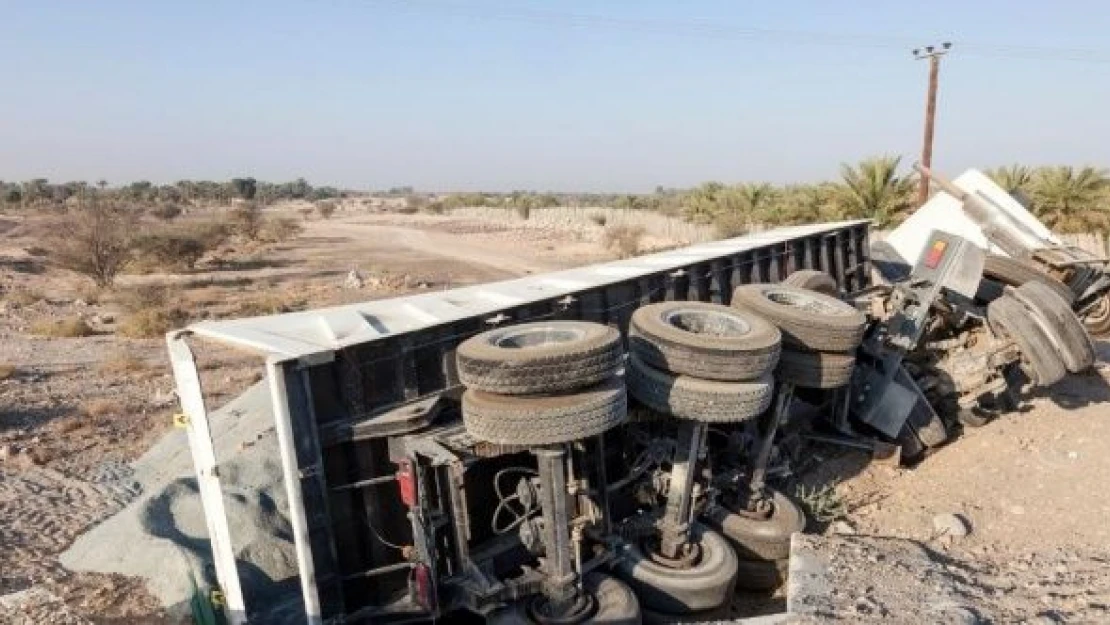 Elazığ'da TIR kazası!