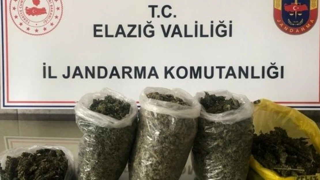 Elazığ'da uyuşturucu operasyonu!