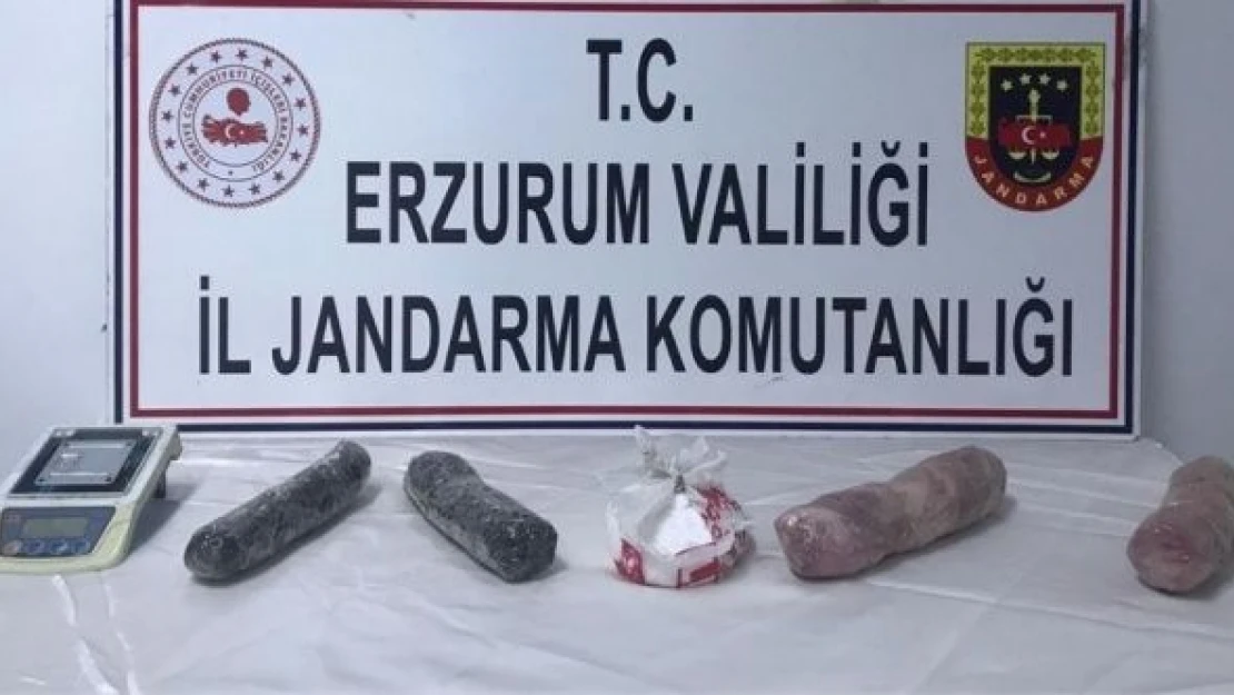 Erzurum'da uyuşturucu operasyonu!