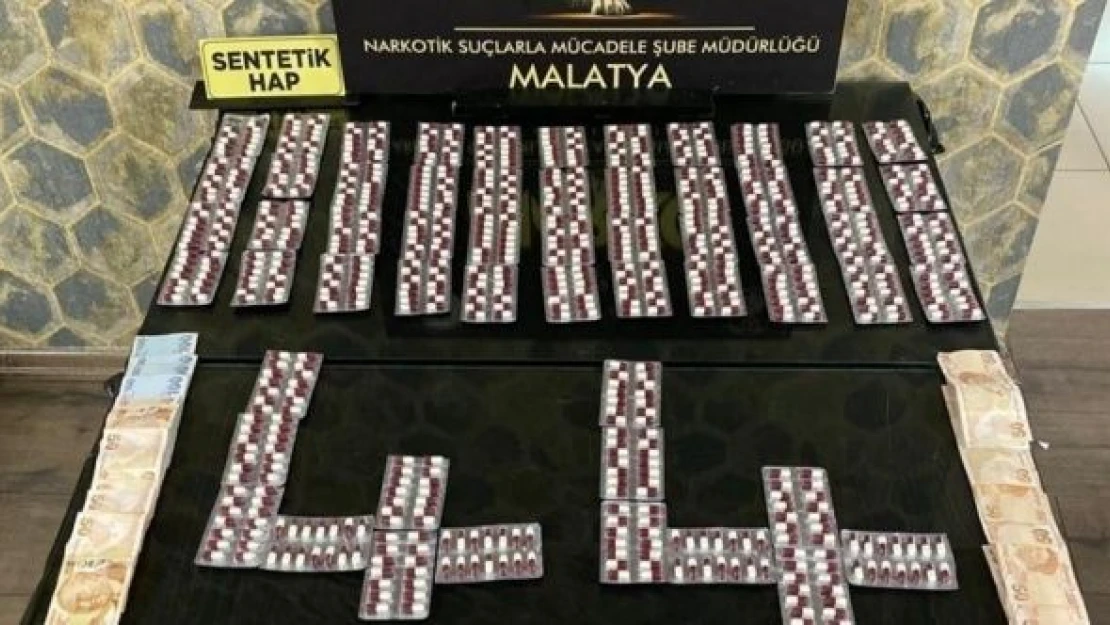 Malatya'da uyuşturucu operasyonları!