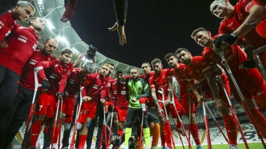 Ampute Futbol Milli Takımı finale yükseldi